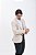 Blazer Masculino Slim Fit Linho Misto Bege Corte Italiano Dochtos - Imagem 6