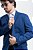 Blazer Masculino Docthos Tech Azul Poliviscose com Elastano Corte Italiano - Imagem 5