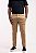 Calça Alfaiataria Masculina Pataloo Slim Fit Barbara Bege - Imagem 1