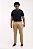 Calça Alfaiataria Masculina Pataloo Slim Fit Barbara Bege - Imagem 6