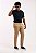 Calça Alfaiataria Masculina Pataloo Slim Fit Barbara Bege - Imagem 9