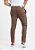 Calça Masculina Brim Acetinada Slim Marrom PATALOO - Imagem 5