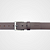 Cinto Casual Couro Legítimo Marrom Café 40mm Fivela Grafite Escovado Pataloo - Imagem 5
