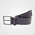 Cinto Casual Couro Legítimo Marrom Café 40mm Fivela Grafite Escovado Pataloo - Imagem 2