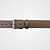 Cinto Casual Couro Legítimo Marrom Capuccino 40mm Fivela Cinza Pataloo - Imagem 5