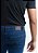 Calça Jeans Masculina Slim Azul Lavado Elastano Casual PATALOO - Imagem 4