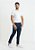 Calça Jeans Masculina Slim Azul Escuro Elastano Casual PATALOO - Imagem 3