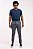 Calça Alfaiataria Pataloo Slim Fosca Skinny Spinning Grafite - Imagem 1
