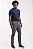 Calça Alfaiataria Pataloo Slim Fosca Skinny Spinning Grafite - Imagem 6