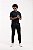 Calça Alfaiataria Masculina Algodão Slim Preto Acetinada Andrews PATALOO - Imagem 2