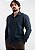 Camisa Social Masculina Algodão Slim Xadrez Azul Marinho PATALOO - Imagem 2