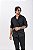 Camisa Social Masculina Microfibra Slim Manga Longa Preta PATALOO - Imagem 3