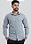 Camisa Social Masculina Slim Algodão Com Poliéster Manga Longa PATALOO - Imagem 9