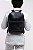 Mochila Masculina Premium Couro Legítimo Preta PATALOO - Imagem 4