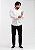 Camisa Social Masculina Slim Fit Manga Longa Poliéster PATALOO - Imagem 2