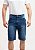 Bermuda Jeans Masculina Slim Elastano Lavagem Variada PATALOO - Imagem 2