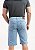 Bermuda Jeans Masculina Slim Elastano Lavagem Variada PATALOO - Imagem 8