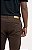 Calça Alfaiataria Masculina Slim Confort Algodão Café PATALOO - Imagem 4
