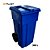 Carro Coletor de Lixo 360 Litros - Imagem 1