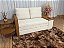 Sofa Cama Anis 1.60m – Bege Linho/Marrom Courino - Imagem 6