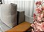 Sofa Cama Anis 1.60m – Cinza Linho/Marrom Courino - Imagem 4