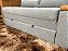 Sofa Cama Anis 1.60m – Cinza Linho/Marrom Courino - Imagem 6