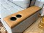 Sofa Cama Anis 1.60m – Cinza Linho/Marrom Courino - Imagem 5