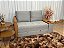 Sofa Cama Anis 1.60m – Cinza Linho/Marrom Courino - Imagem 1