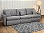 Sofá Cama Retrátil Reclinável Amaranto 2.70m 3 Módulos 80 – Cinza Linho - Imagem 6