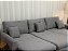 Sofá Cama Retrátil Reclinável Amaranto 2.70m 3 Módulos 80 – Cinza Linho - Imagem 5