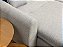 Sofá Cama Retrátil Reclinável Amaranto 2.70m 3 Módulos 80 – Cinza Linho - Imagem 3