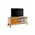 Rack Aruba 55″ – Off White / Cedro - Imagem 1