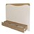 Painel Lumiere c/Led + Nicho 03 Gavetas 2.00m – Off White/Carvalho - Imagem 2