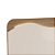 Painel Lumiere c/Led + Nicho 03 Gavetas 2.00m – Off White/Carvalho - Imagem 3