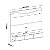 Painel Lumiere c/Led + Nicho 03 Gavetas 2.00m – Off White/Carvalho - Imagem 4
