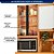 Armário de Cozinha Murano c/Led 1.80m – Freijó Ripado/ Off White - Imagem 5