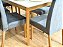 Mesa de Jantar Alegra 1.60×0.80 Com 6 Cadeiras Isa – Cinamomo/Off White/Cinza - Imagem 5