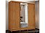 Guarda-Roupa Dubai Plus c/ espelho 3 portas e 3 gavetas – Cinamomo - Imagem 3