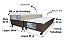 Cama box Light Sealed Solteiro com Auxiliar – 88x188x48 - Imagem 2