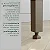 Balcão Pérola Branco/Cinamomo 2 Portas e 2 Gavetas Larg 1.20m + Aéreo Pérola 2 Portas Branco/Cinamomo Larg. 1.20m - Sallêto - Imagem 8