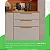 Cozinha New Topázio Cinamomo/Off 6 Portas 2 Gavetas Larg. 1.65m - Sallêto - Imagem 5