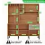 Cozinha New Topázio Cinamomo/Off 6 Portas 2 Gavetas Larg. 1.65m - Sallêto - Imagem 4