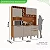 Cozinha New Topázio Cinamomo/Off 6 Portas 2 Gavetas Larg. 1.65m - Sallêto - Imagem 3