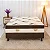 Cama Box Casal Ortopédico Marrom Nosso Sonho - 138x188x60 - Imagem 3