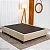 Base Box Casal Suede Bege 138x188x37 - Ortobel - Imagem 1