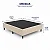 Base Box Casal Suede Bege 138x188x37 - Ortobel - Imagem 5