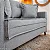 Sofá 3 Lugares Living Portugal Linho Cinza - 2,00m - Imagem 3