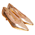 Scarpin Sabrina Metalizado Dourado - Imagem 1