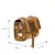 Mini Bag Metalic Luiza Barcelos dourada - Imagem 4