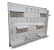 Painel Pegboard em Pinus 80x100cm  com Acabamento Pintado - Imagem 2